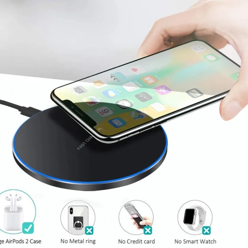 60W Fast Wireless Charger Pad