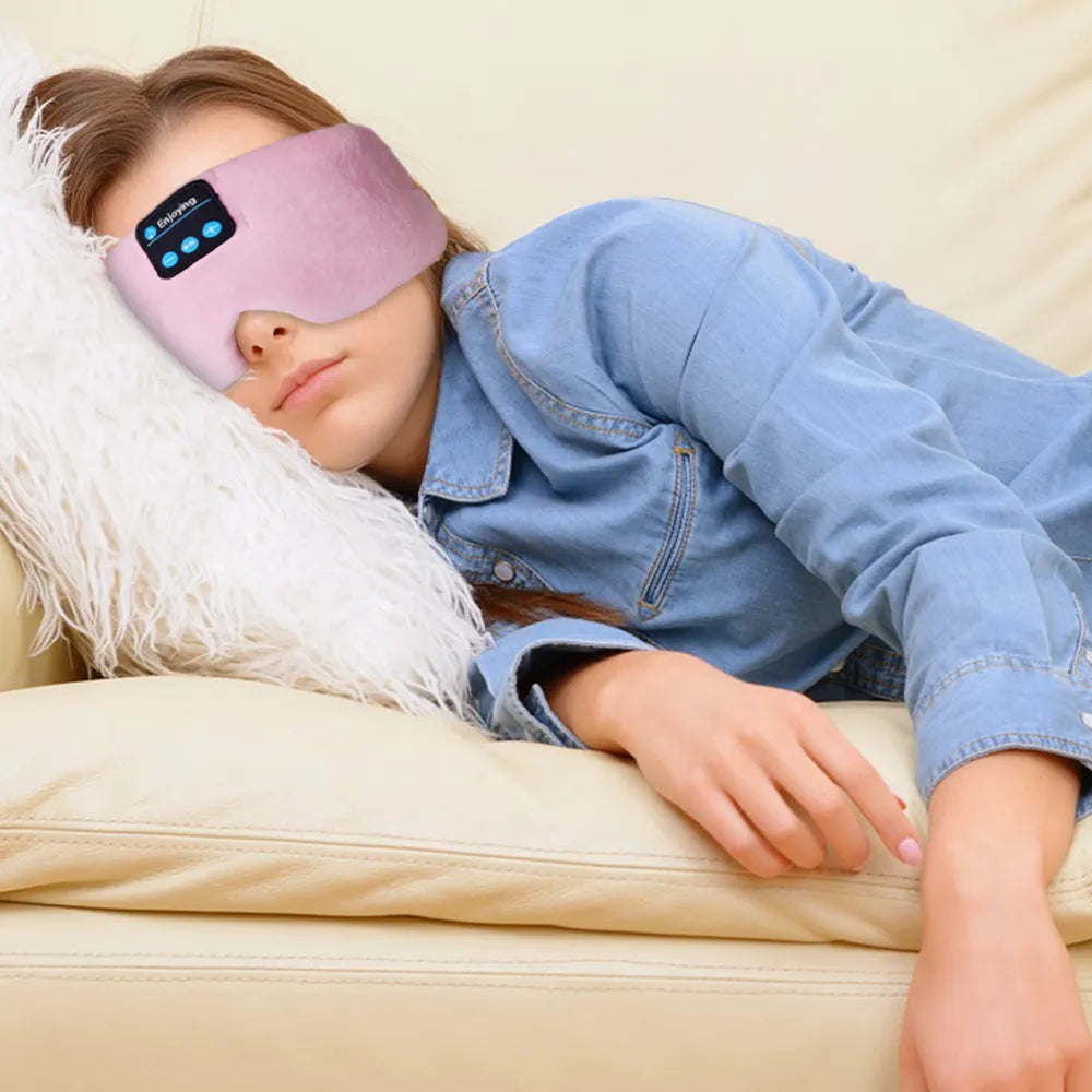 Sleeping Headphones Bluetooth Eye Mask